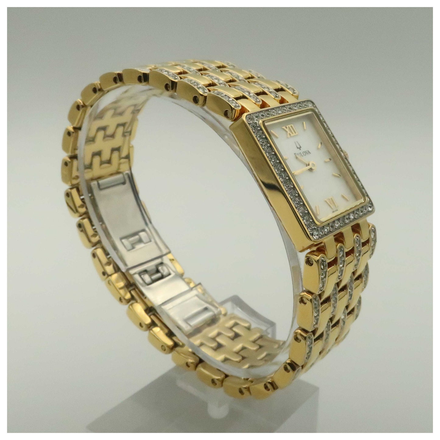 Bulova Crystal Women's Japanese Quartz (Battery-Powered) Watch 98L159-SDV - Image #3