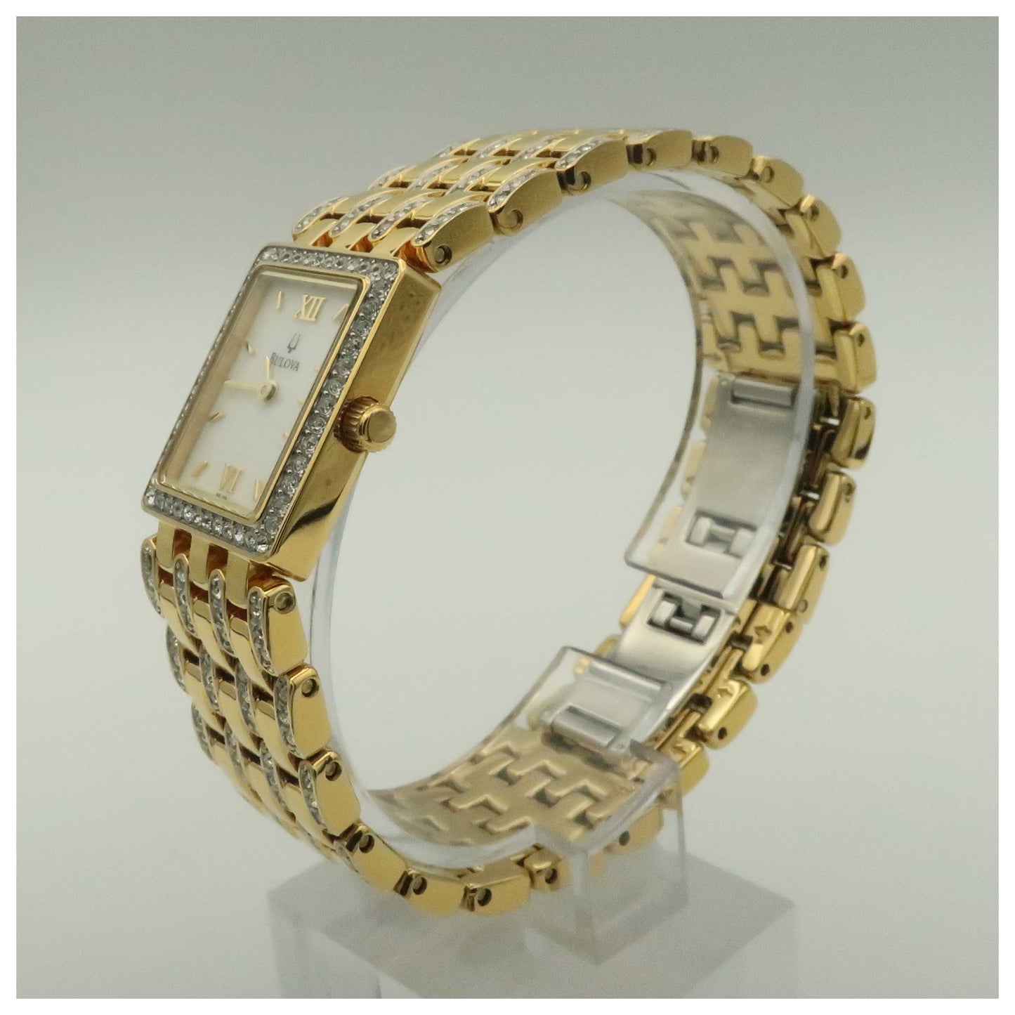 Bulova Crystal Women's Japanese Quartz (Battery-Powered) Watch 98L159-SDV - Image #4