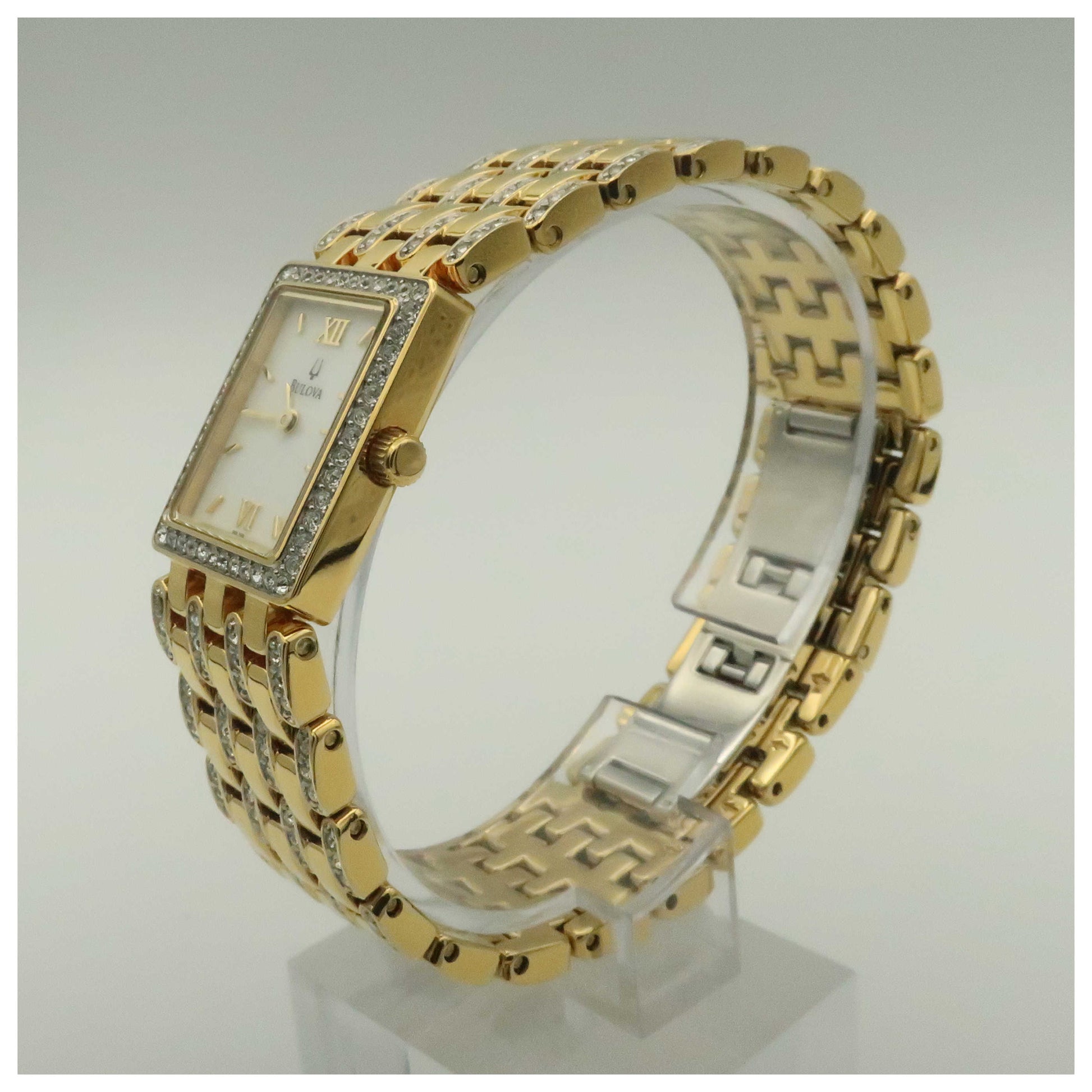 Bulova Crystal Women's Japanese Quartz (Battery-Powered) Watch 98L159-SDV - Image #4