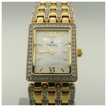 Bulova Crystal Women's Japanese Quartz (Battery-Powered) Watch 98L159-SDV - Image #5