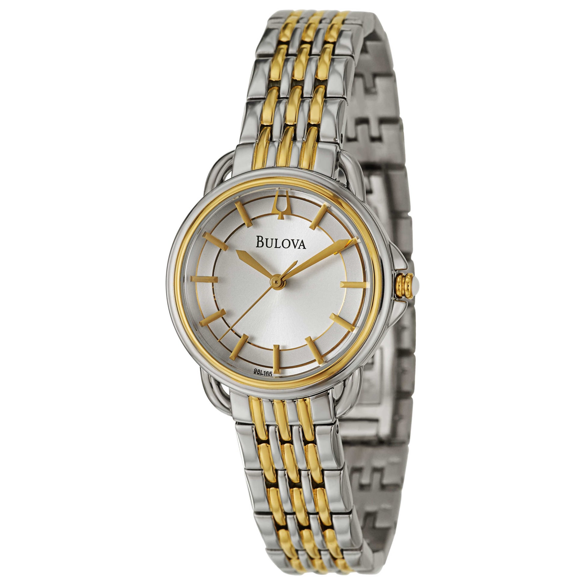 Front view of Bulova Dress Women's Japanese Quartz (Battery-Powered) Watch 98L165