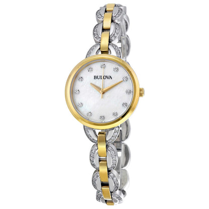 Front view of Bulova Classic Women's Quartz Watch 98L206