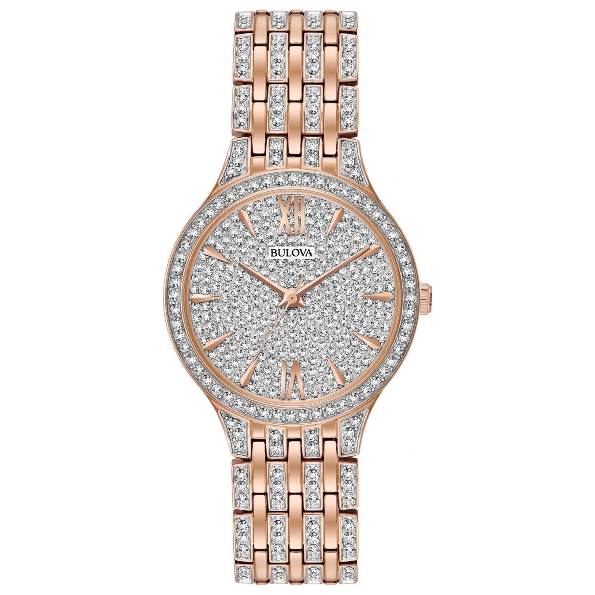 Front view of Bulova Phantom Women's Quartz Watch 98L235