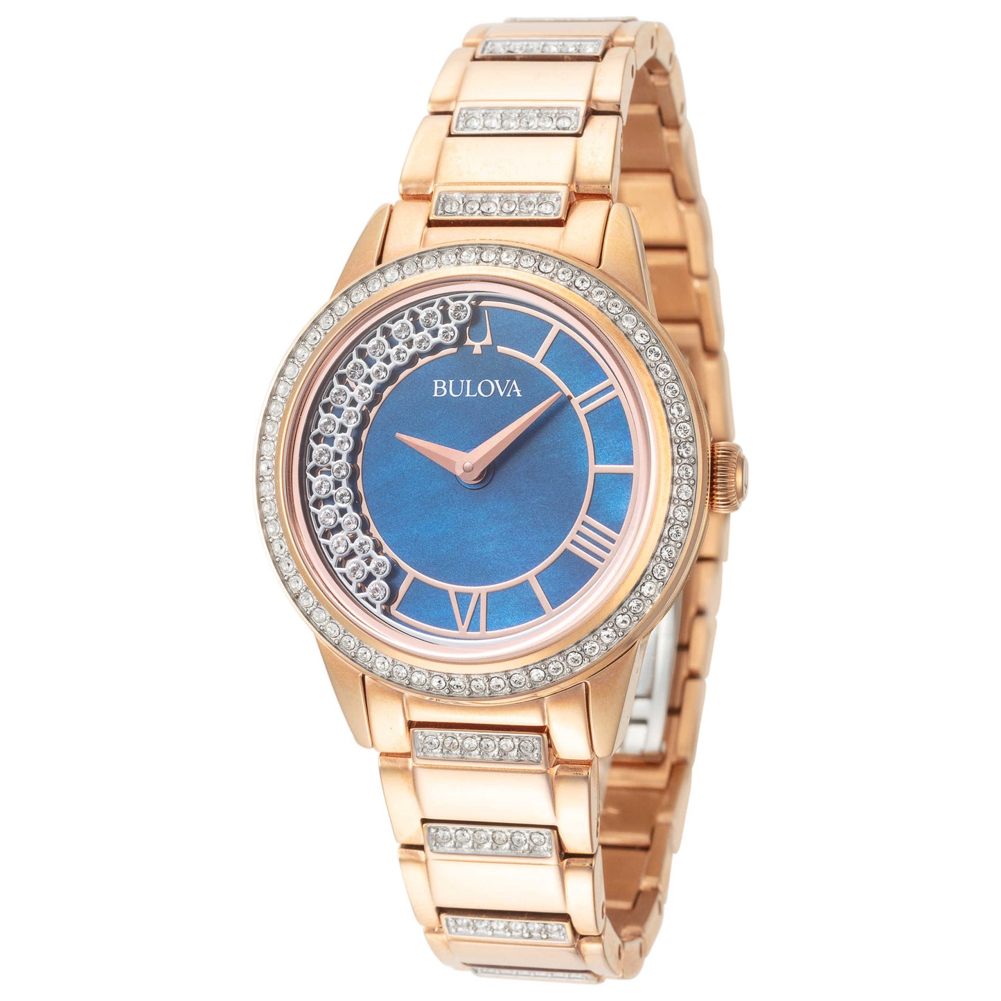 Front view of Bulova TurnStyle Women's Quartz Watch 98L247