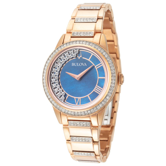 Front view of Bulova TurnStyle Women's Quartz Watch 98L247