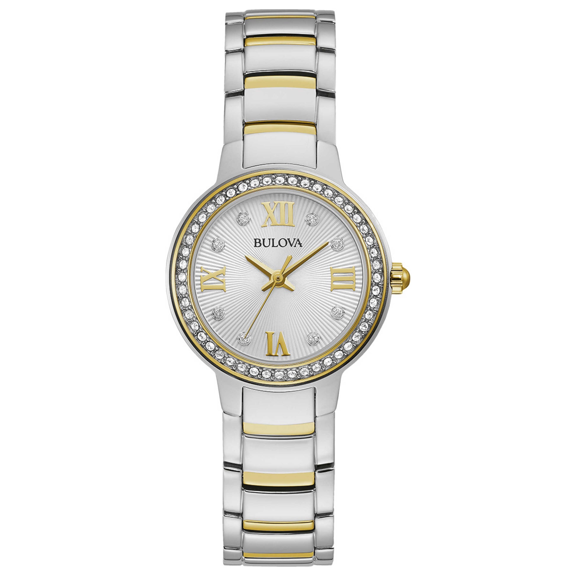 Front view of Bulova Classic Women's Quartz Watch 98L271