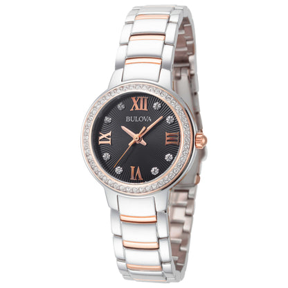 Front view of Bulova Classic Women's Quartz Watch 98L272