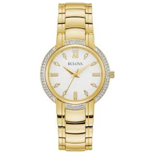 Front view of Bulova Classic Women's Quartz Watch 98L280