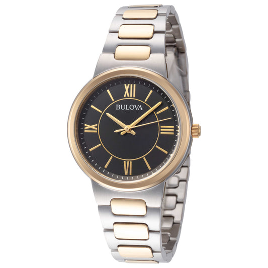 Front view of Bulova Classic Women's Quartz Watch 98L285