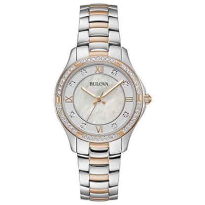 Front view of Bulova Classic Women's Quartz Watch 98L304