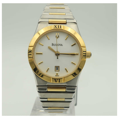 Front view of Bulova Dress Women's Quartz Watch 98M002-PO2