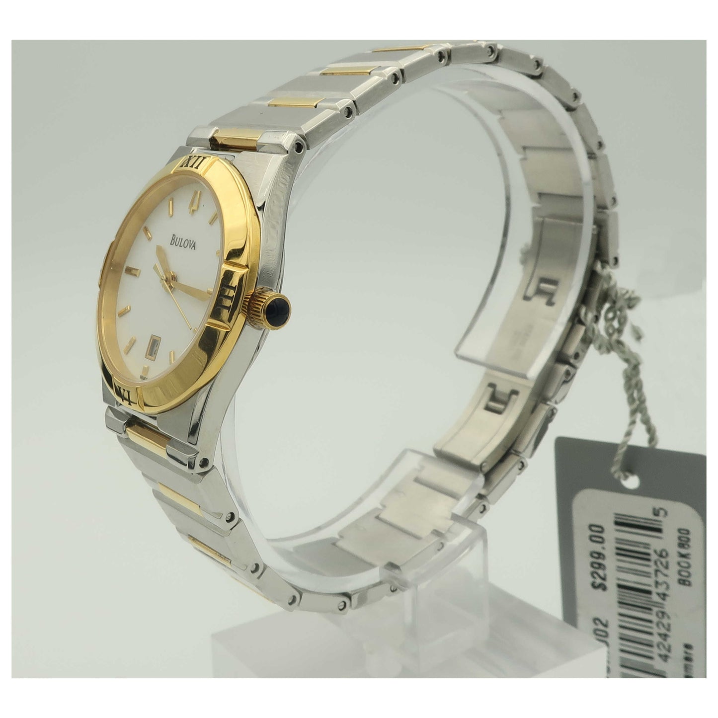 Bulova Dress Women's Quartz Watch 98M002-PO2 - Image #4