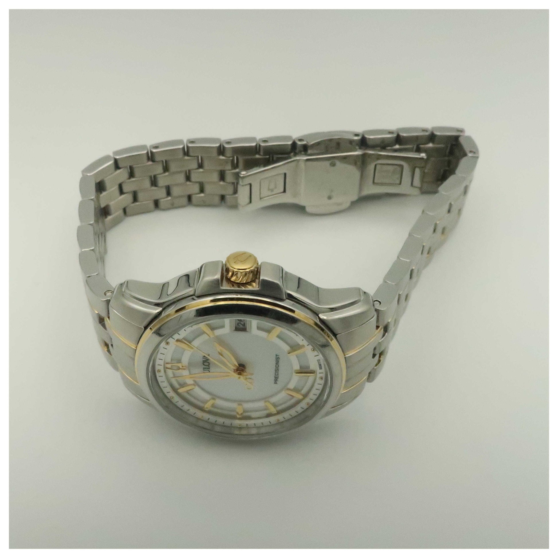 Bulova Precisionist Langford Women's Quartz Watch 98M112-PO