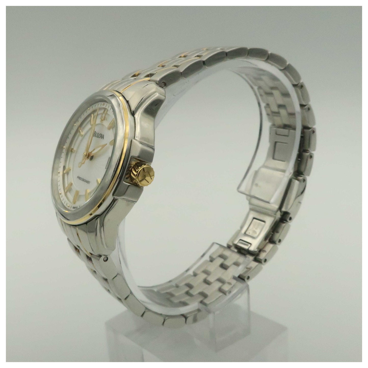 Bulova Precisionist Women's Japanese Quartz (Battery-Powered) Watch 98M112-PO - Image #4