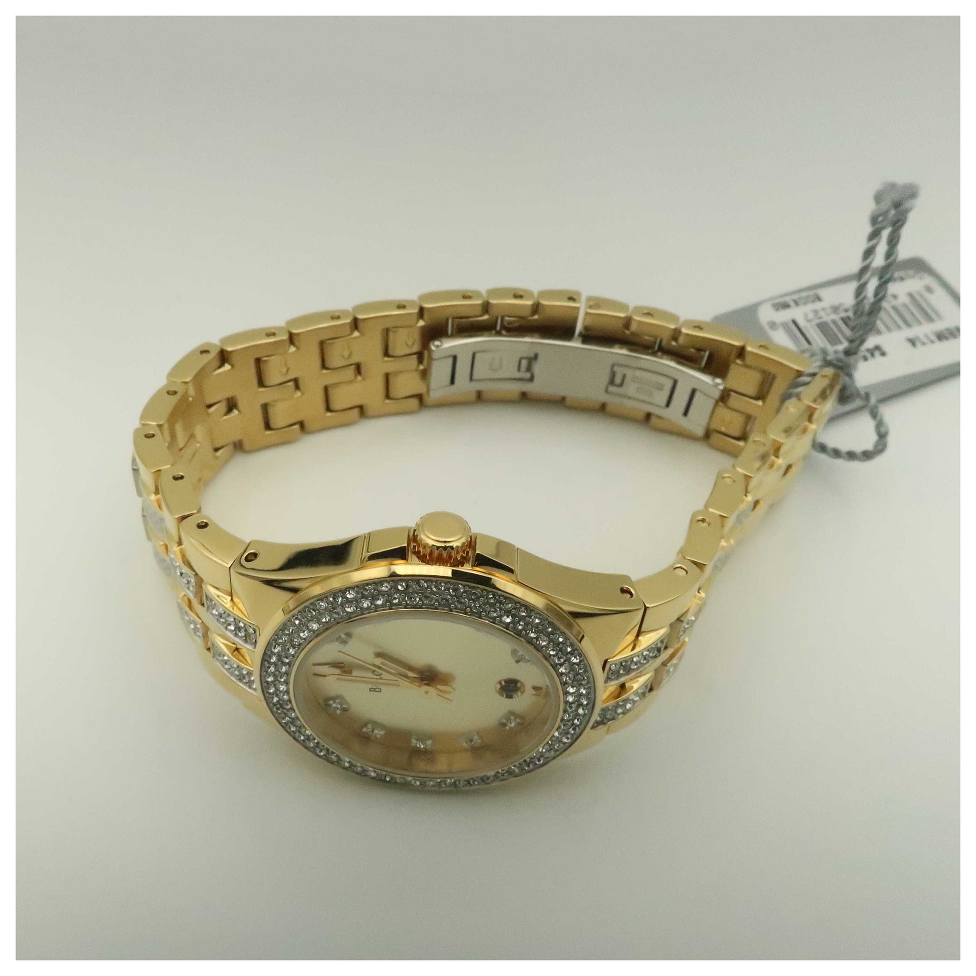 Bulova Crystal Women's Japanese Quartz (Battery-Powered) Watch 98M114-SD - Image #8