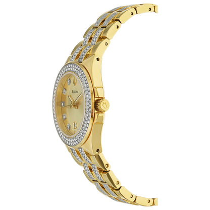 Bulova Crystal Women's Japanese Quartz (Battery-Powered) Watch 98M114 - Image #4