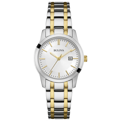 Front view of Bulova Classic Women's Quartz Watch 98M122