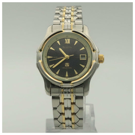 Front view of Bulova Millennia Women's Watch 98M89-PO