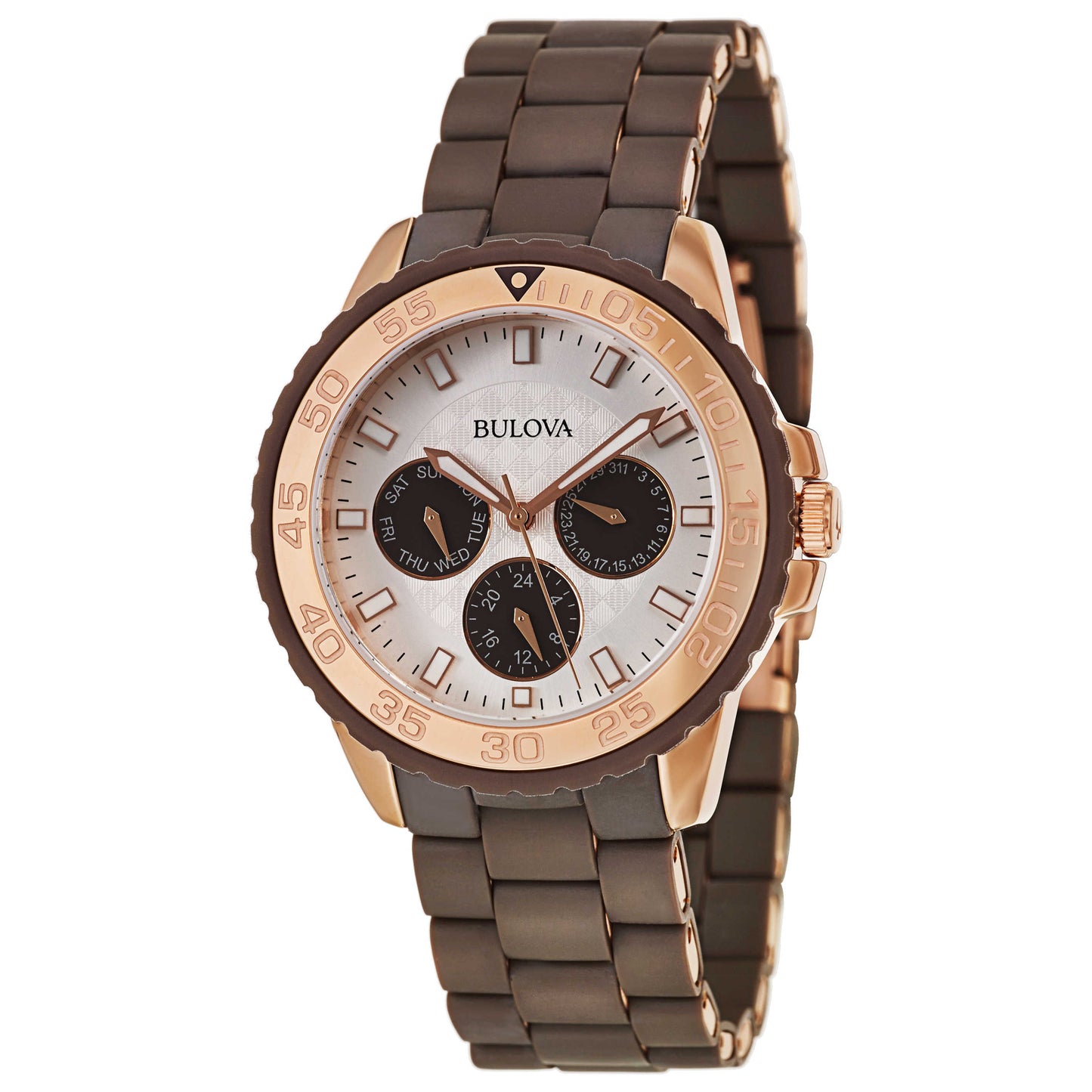 Front view of Bulova Sport Women's Japanese Quartz (Battery-Powered) Watch 98N103