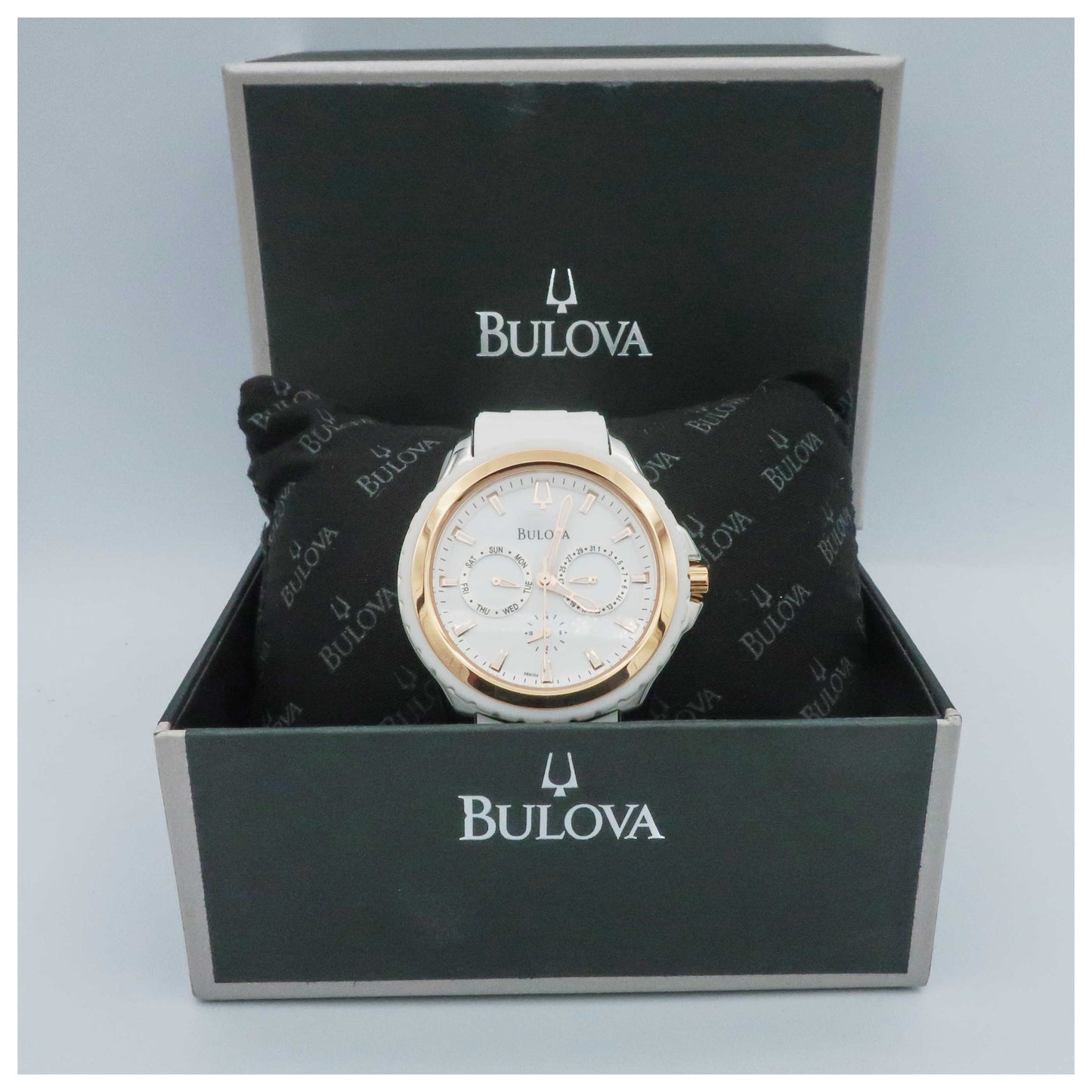 Bulova Marine Star Women's Quartz Watch 98N104-SDV - Image #6