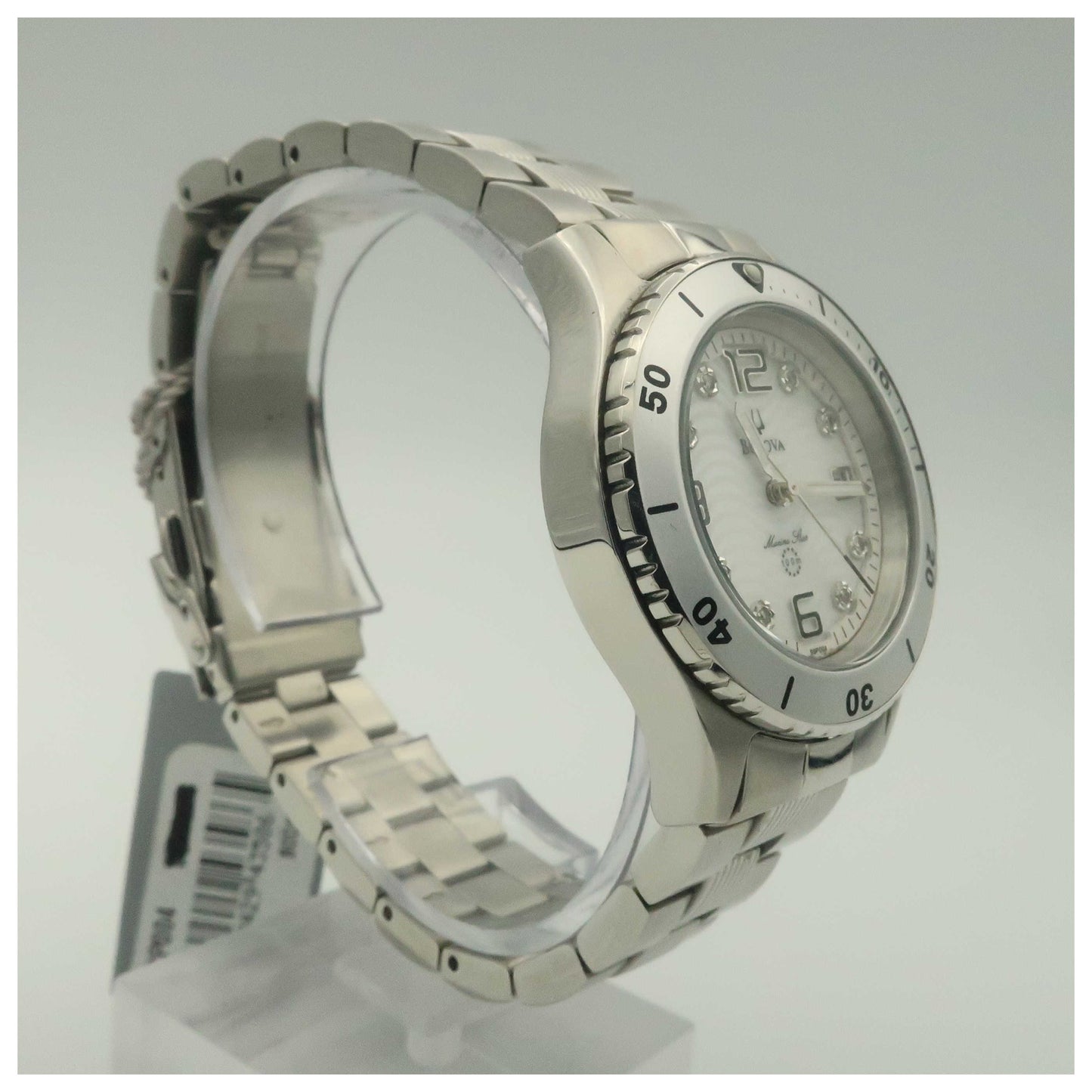 Bulova Marine Star Women's Quartz Watch 98P004-PO - Image #3