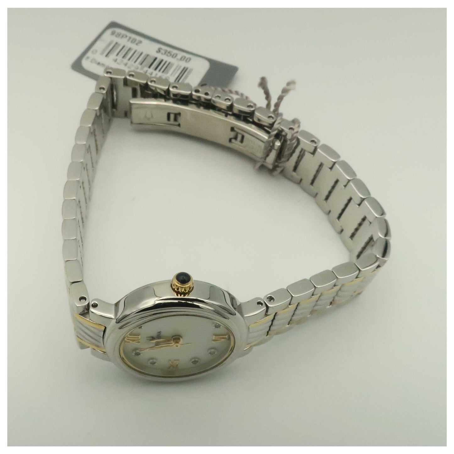 Bulova Diamonds Women's Quartz Watch 98P102-PO - Image #8