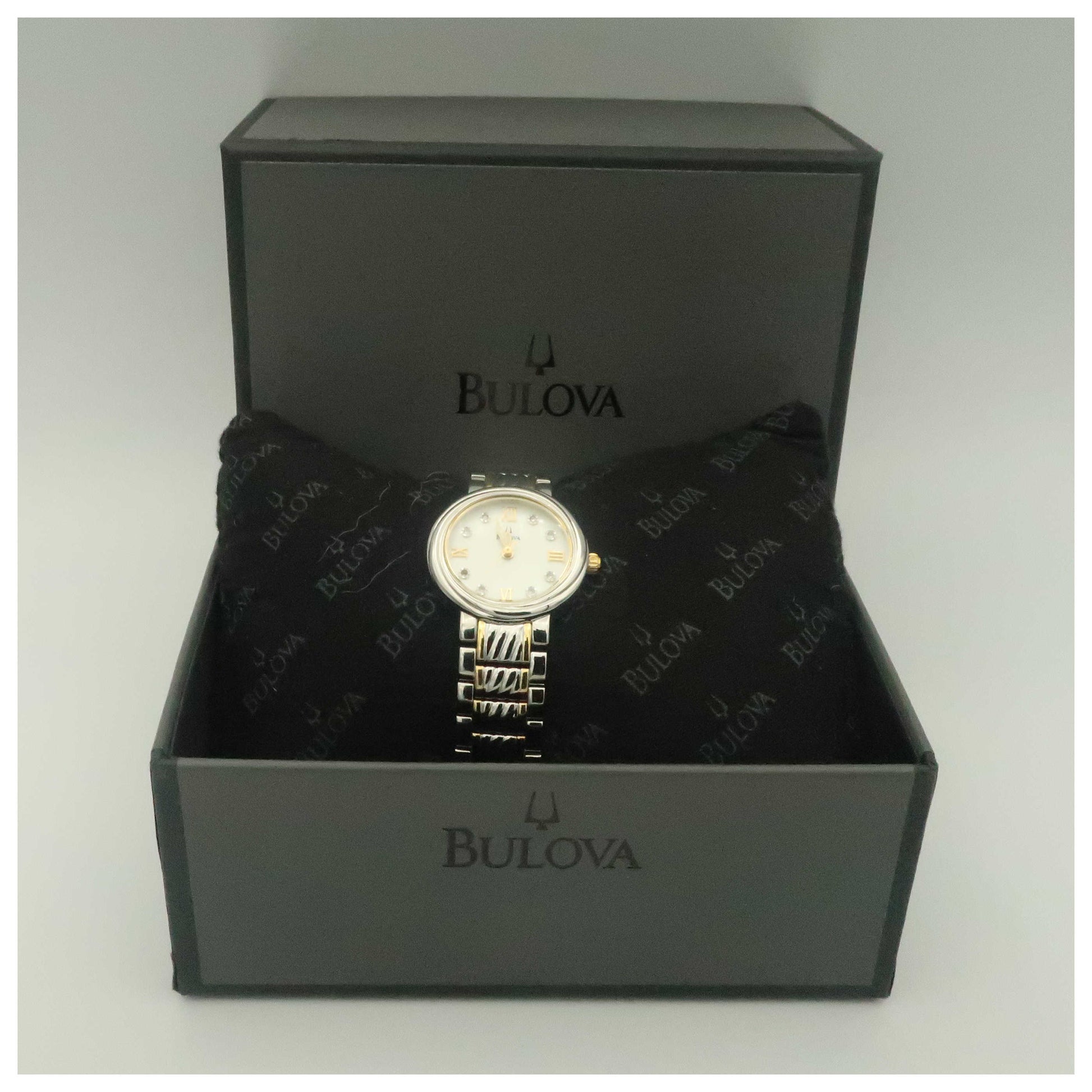 Bulova Diamonds Women's Quartz Watch 98P102-PO - Image #6