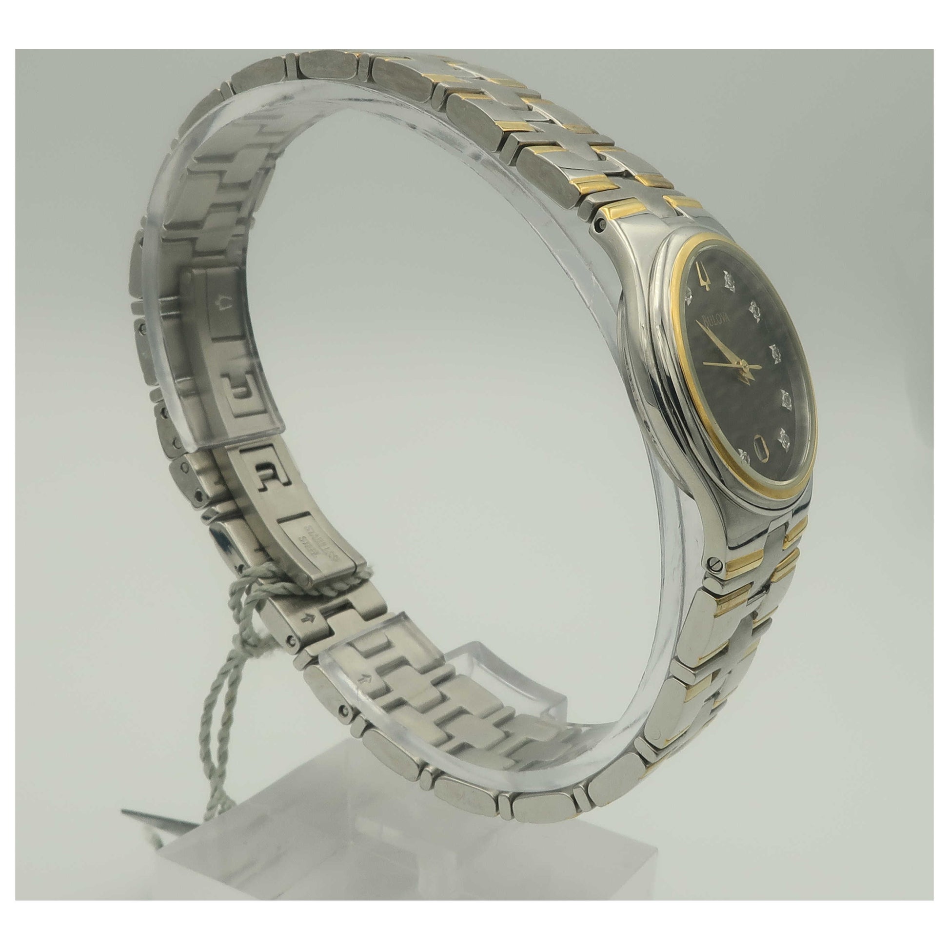 Bulova Diamonds Women's Quartz Watch 98P109-PO2 - Image #3