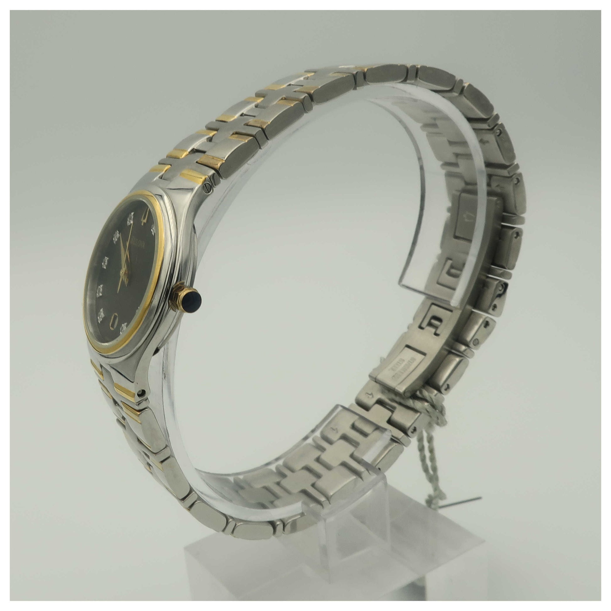 Bulova Diamonds Women's Quartz Watch 98P109-PO2 - Image #4