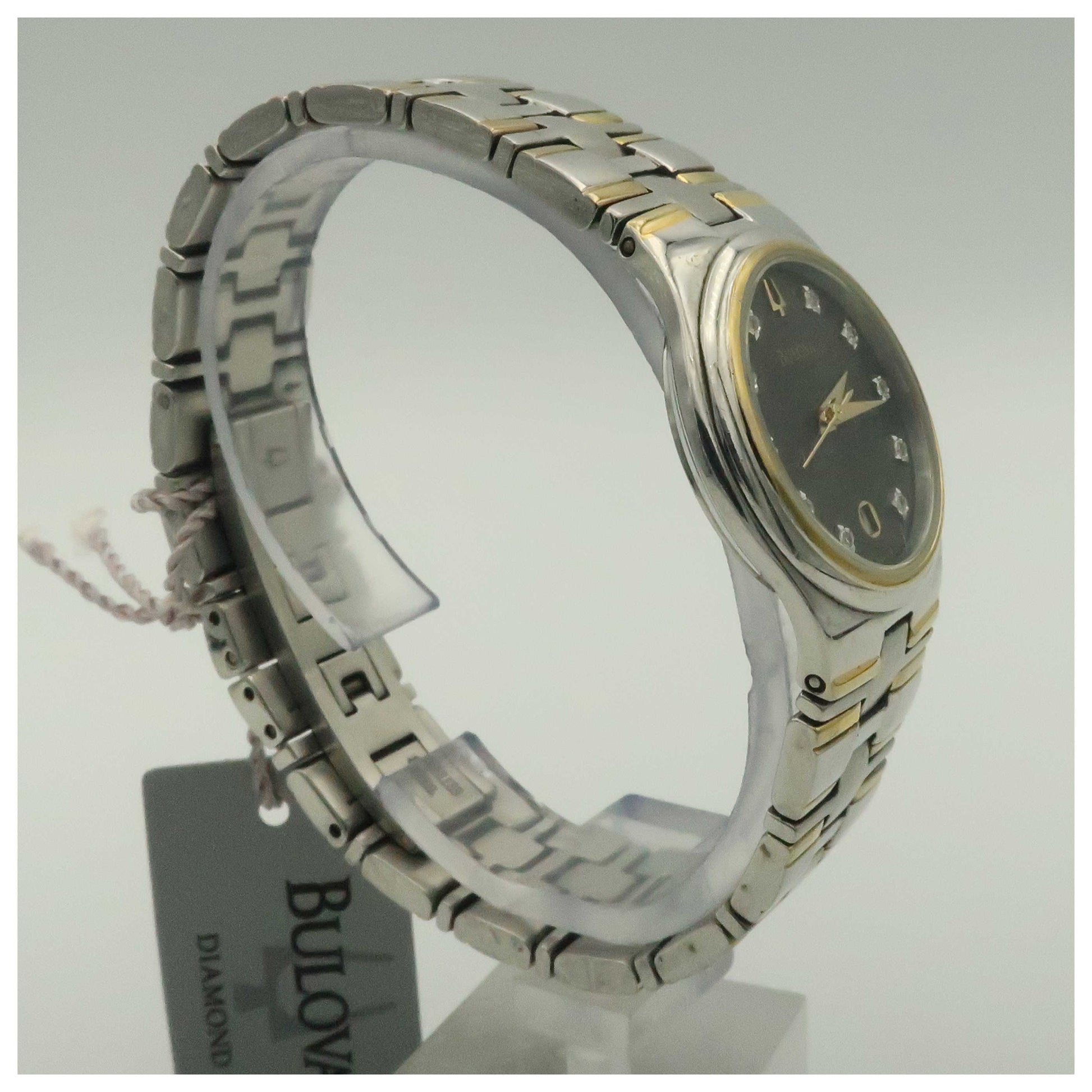 Bulova Diamonds Women's Quartz Watch 98P109-PO - Image #3