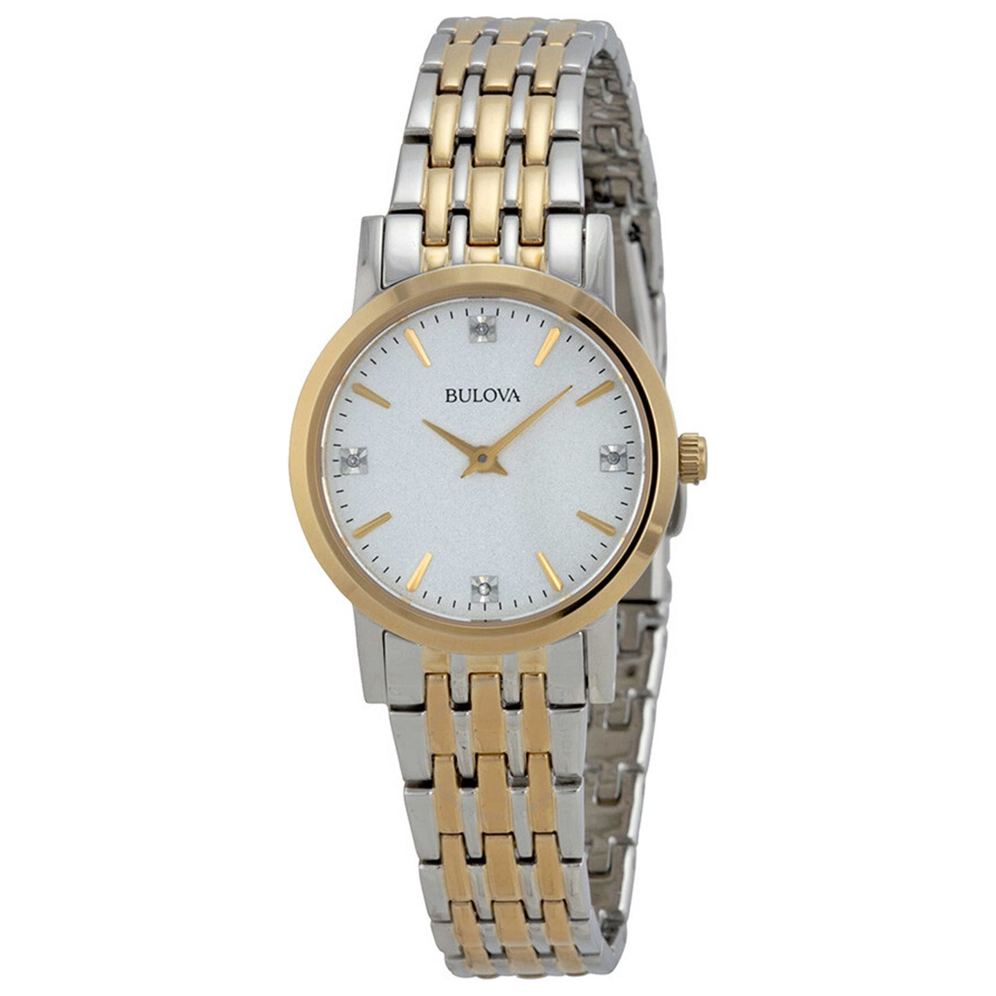 Front view of Bulova Casual Women's Quartz Watch 98P115
