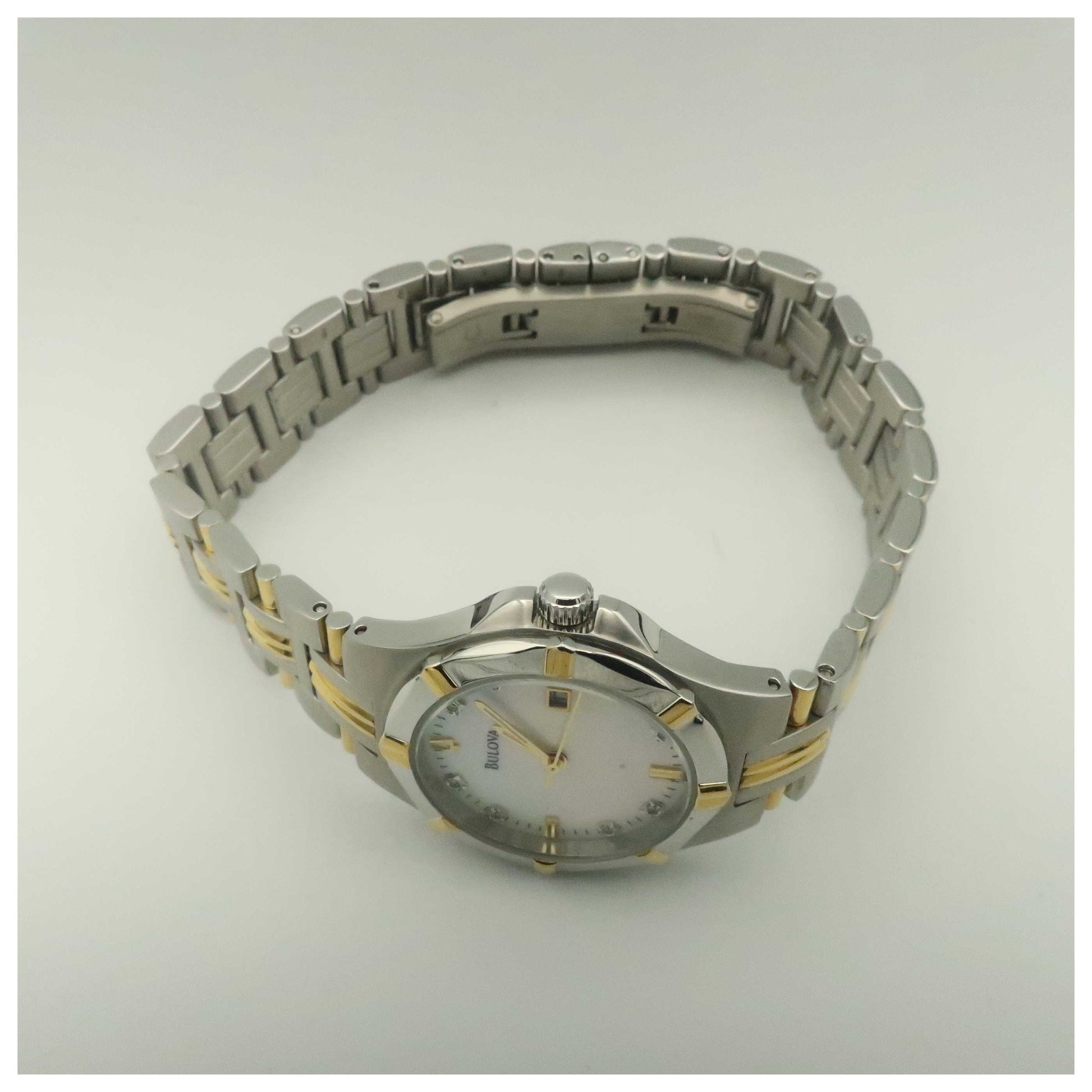 Bulova Diamonds Women's Quartz Watch 98P116-PO - Image #8