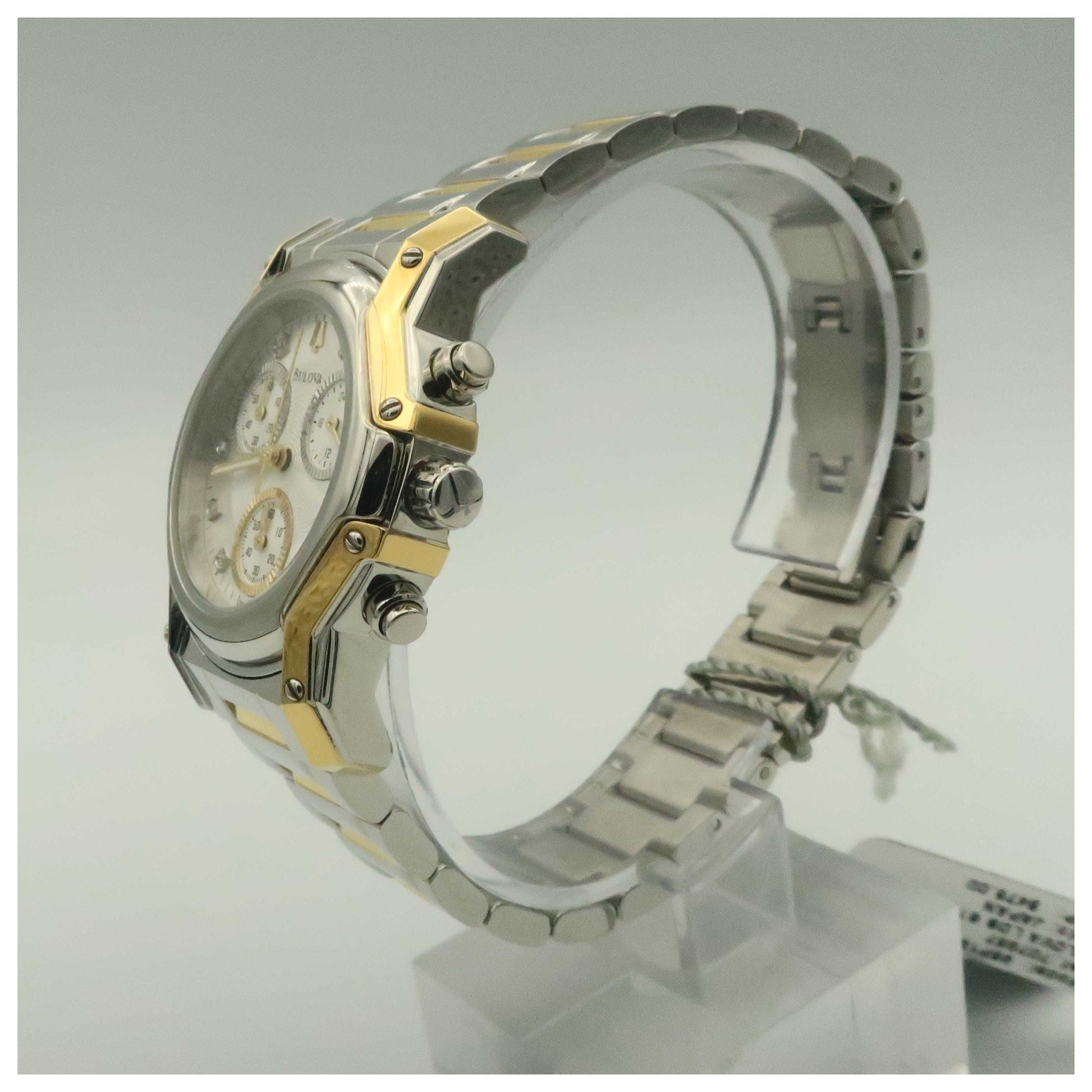 Bulova Wintermoor Women's Quartz Watch 98P120-PO - Image #4