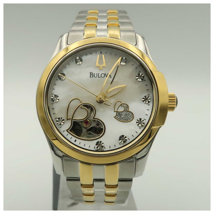 Front view of Bulova BVA Series Women's Automatic Watch 98P123-PO
