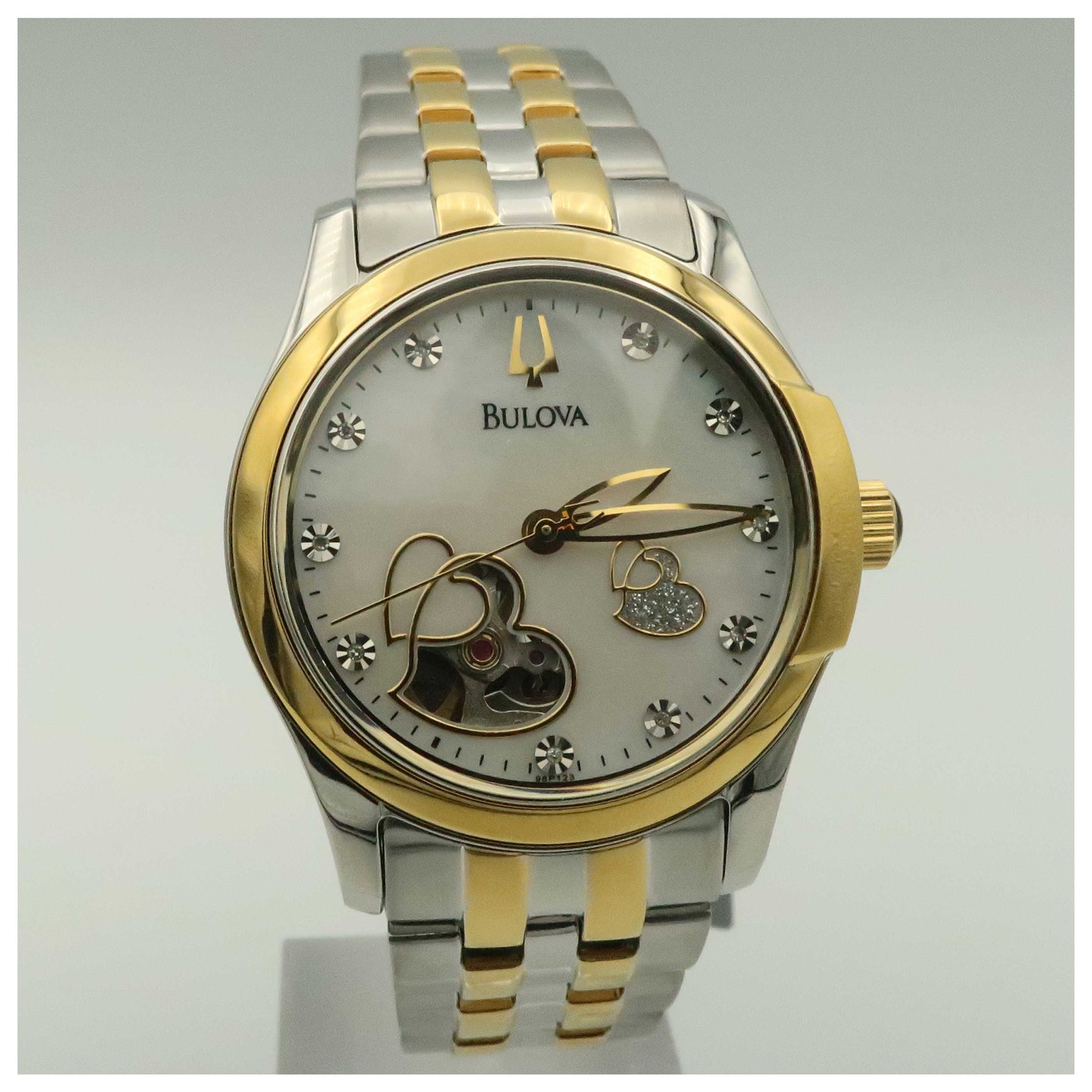Front view of Bulova BVA Series Women's Automatic Watch 98P123-SDV