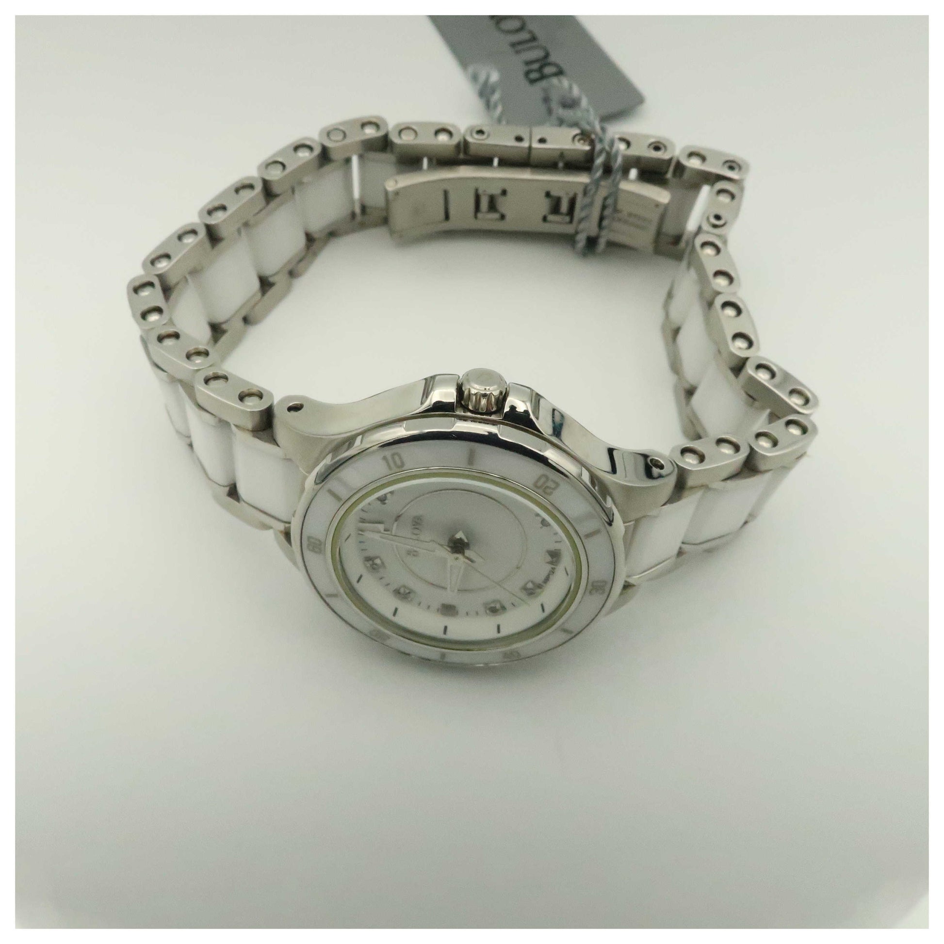 Bulova Diamonds Women's Japanese Quartz (Battery-Powered) Watch 98P124-PO - Image #8