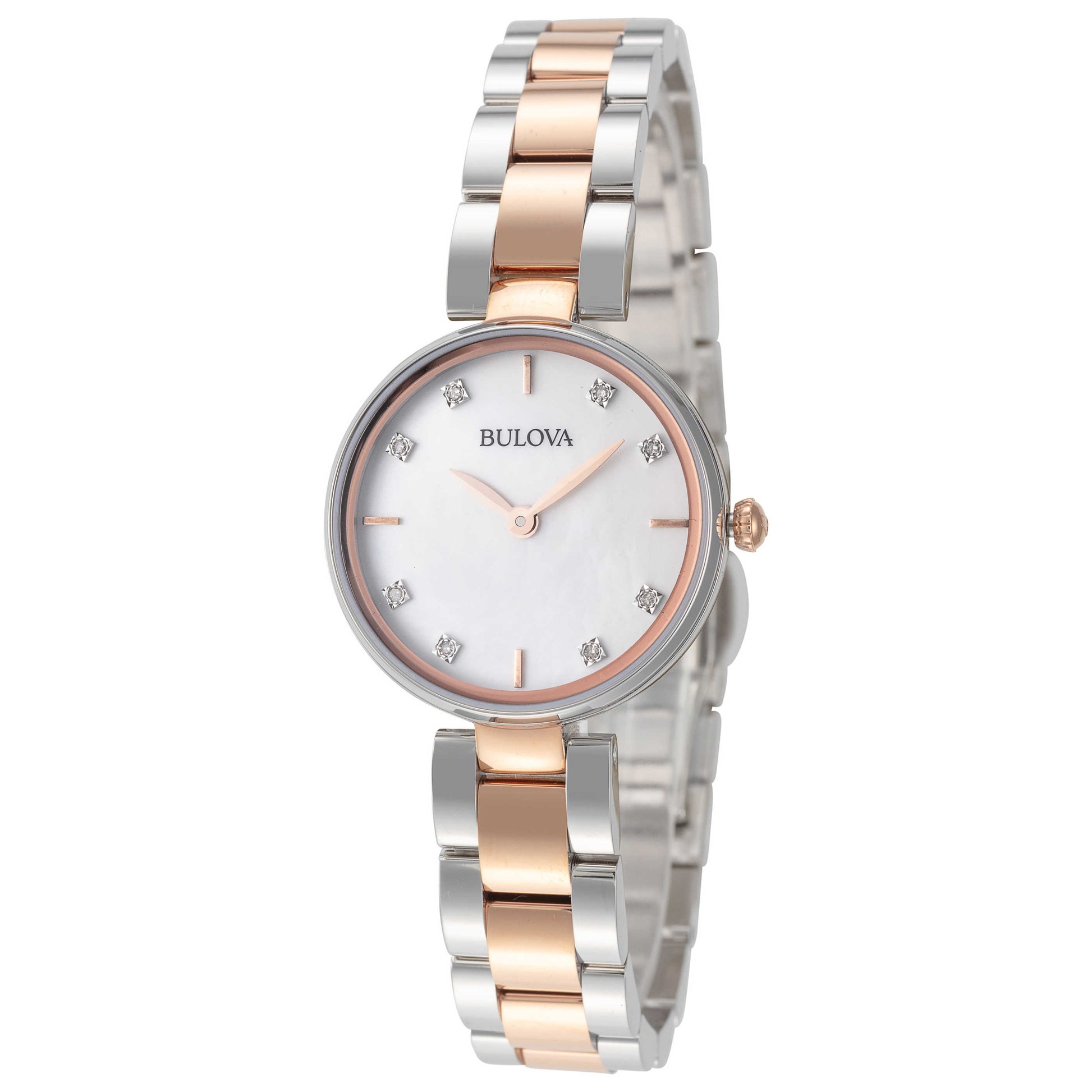 Front view of Bulova Classic Women's Quartz Watch 98P147