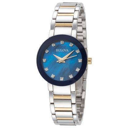 Front view of Bulova Modern Women's Quartz Watch 98P157