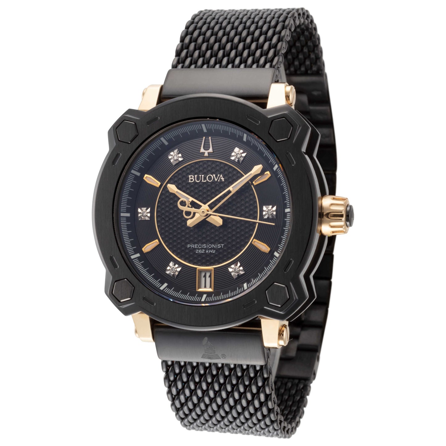 Front view of Bulova Precisionist Women's Quartz Watch 98P173