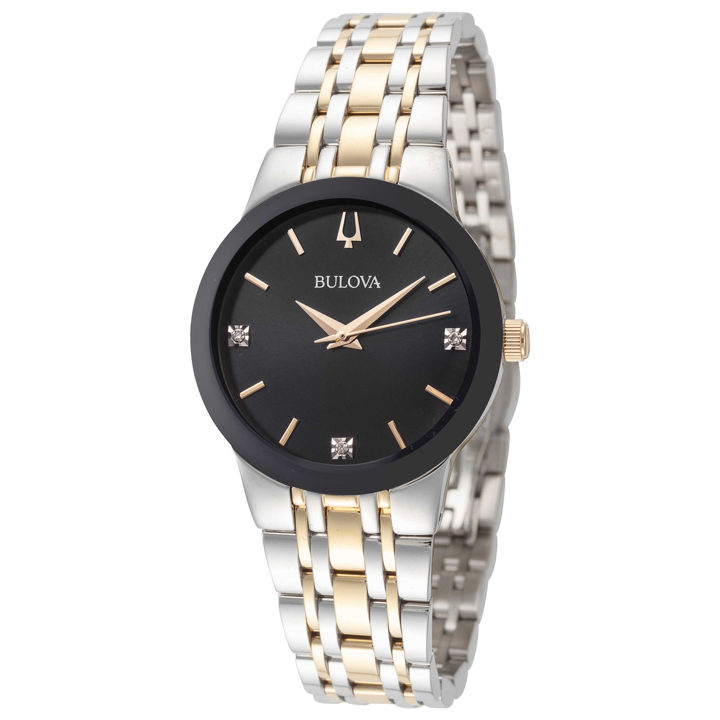 Front view of Bulova Modern Women's Quartz Watch 98P190