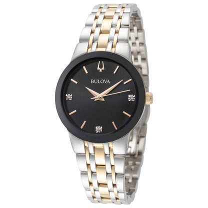 Front view of Bulova Modern Women's Quartz Watch 98P190