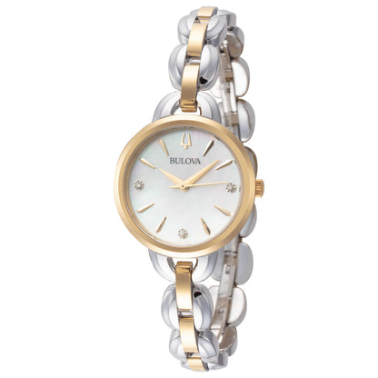 Front view of Bulova Classic Women's Quartz Watch 98P212