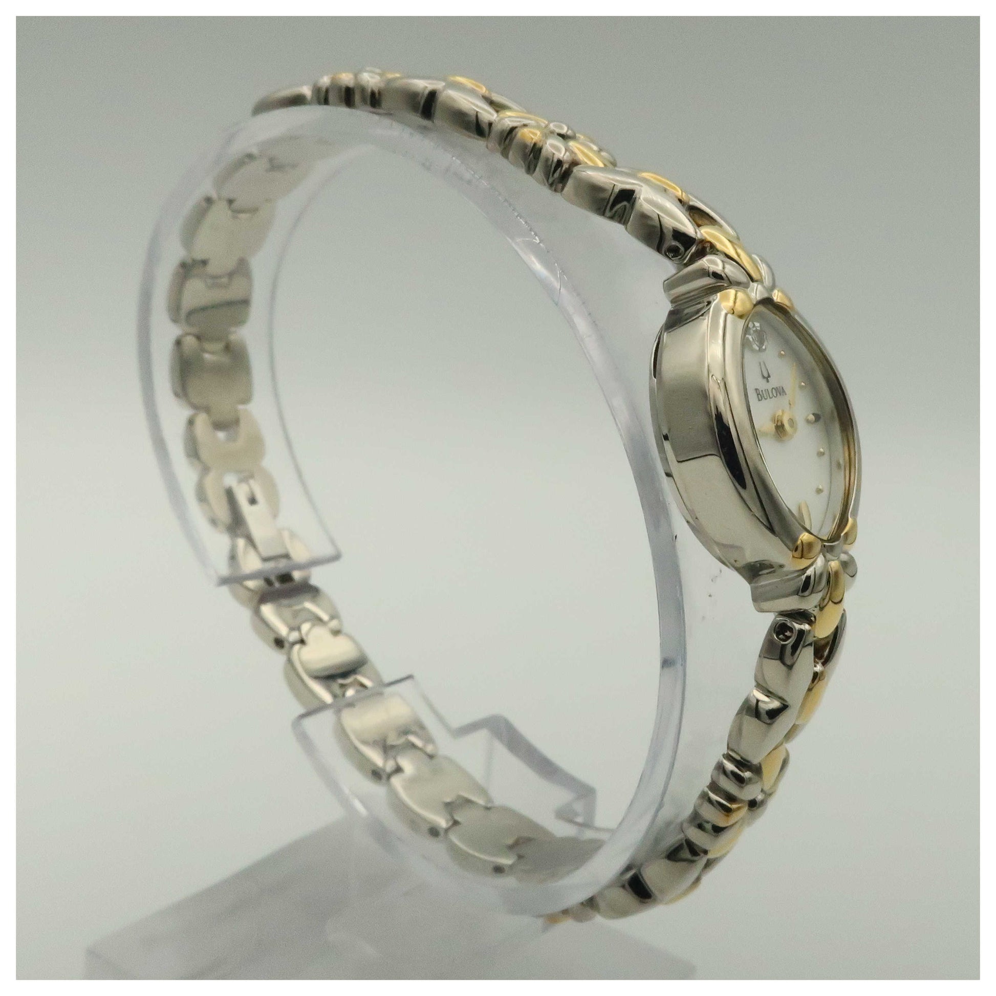 Bulova Diamonds Women's Quartz Watch 98P38-SDV - Image #3