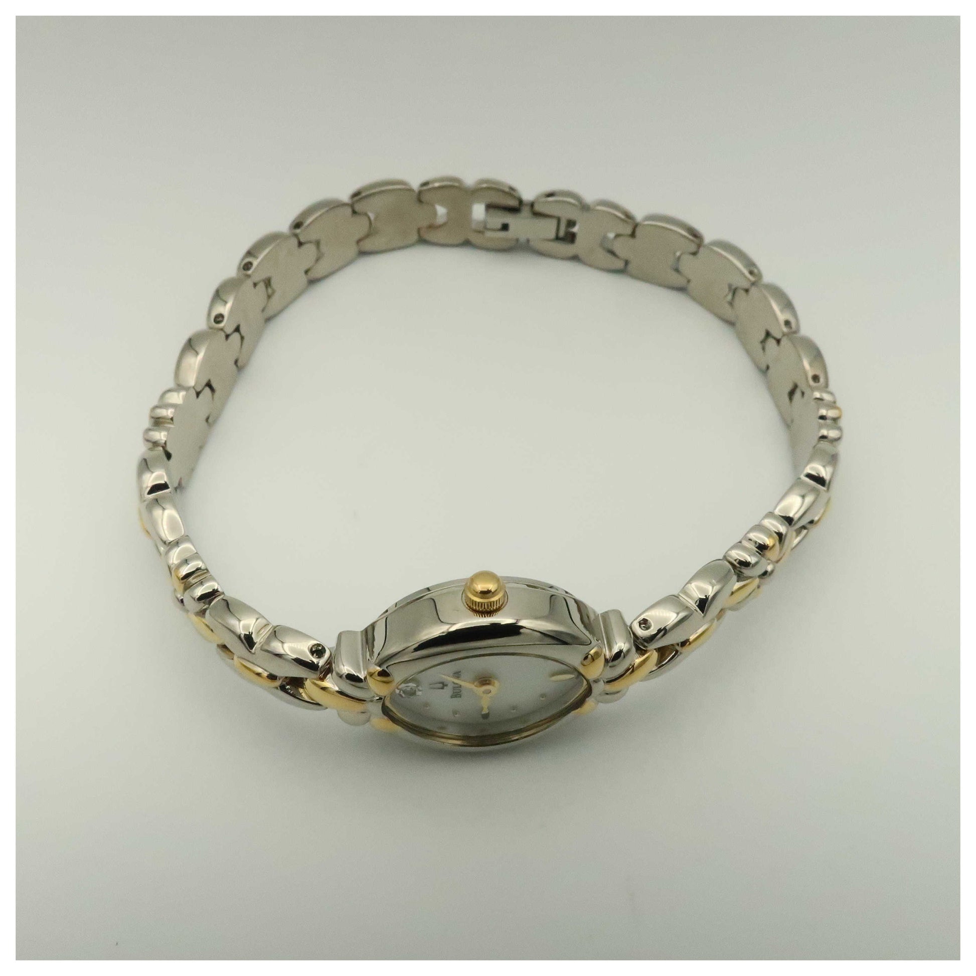 Bulova Diamonds Women's Quartz Watch 98P38-SDV - Image #8