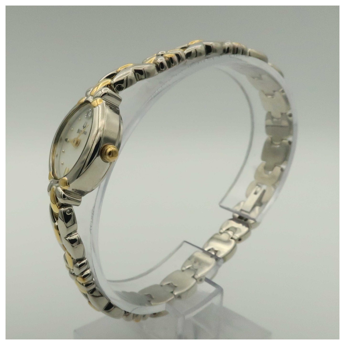 Bulova Diamonds Women's Quartz Watch 98P38-SDV - Image #4