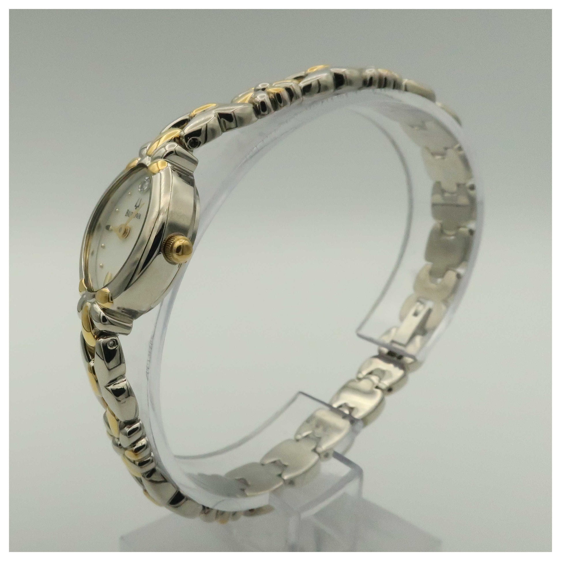 Bulova Diamonds Women's Quartz Watch 98P38-SDV - Image #4