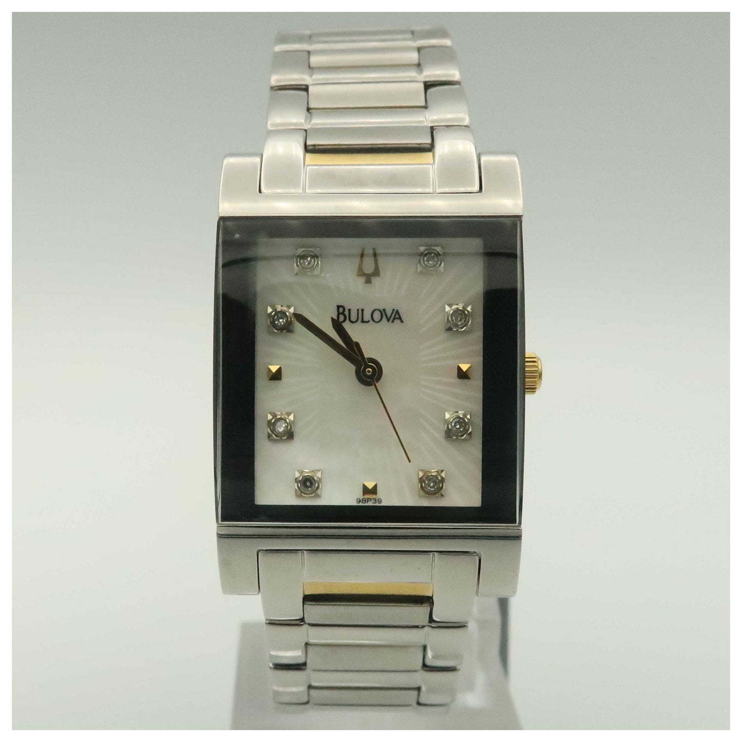 Front view of Bulova Bracelet Women's Quartz Watch 98P39-PO