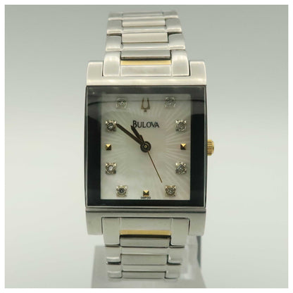 Front view of Bulova Bracelet Women's Quartz Watch 98P39-PO