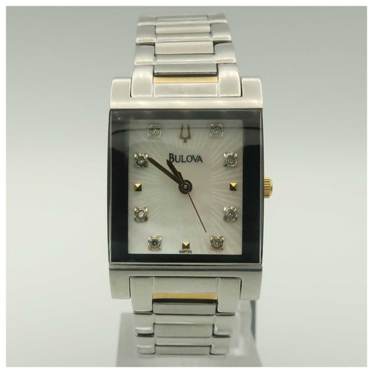 Front view of Bulova Bracelet Women's Quartz Watch 98P39-PO