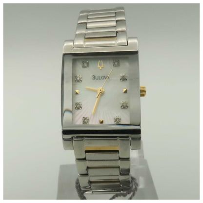 Front view of Bulova Bracelet Women's Quartz Watch 98P39-SDV